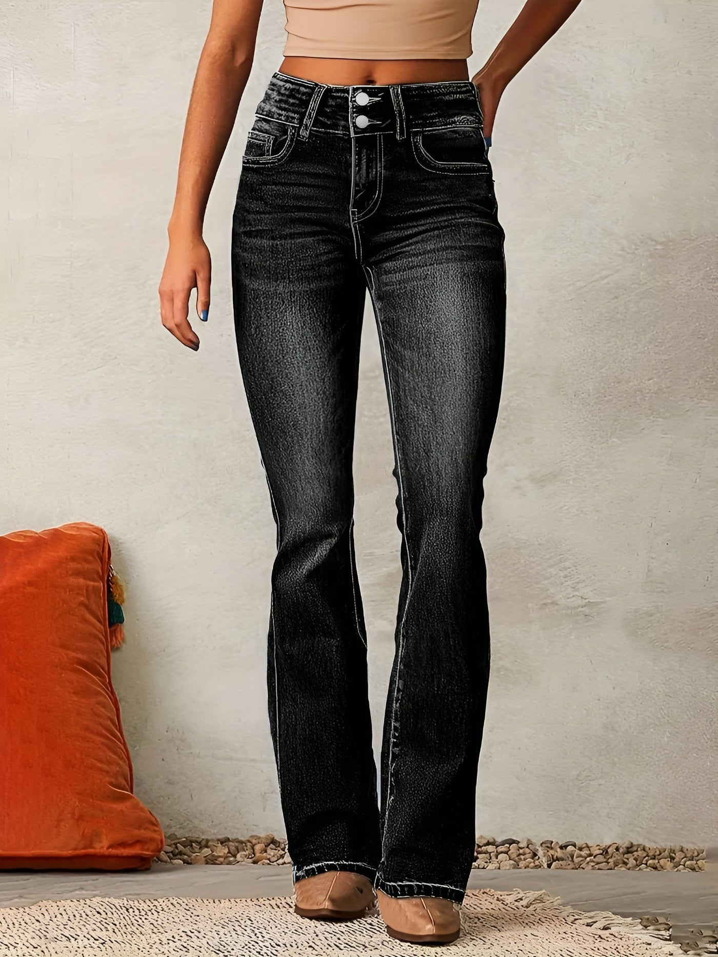 Avia™ | Stylish Zipper Jeans