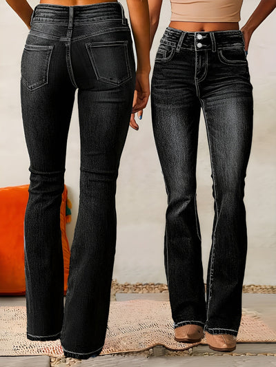 Avia™ | Stylish Zipper Jeans