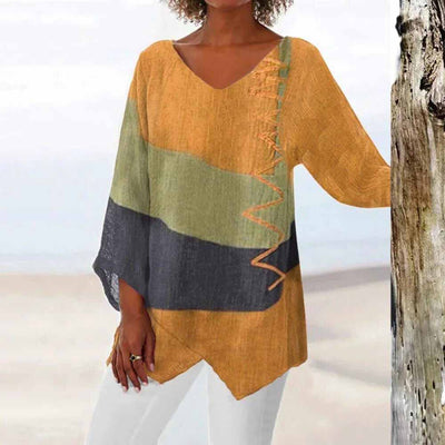 Dehlia™ | Stylish V-Neck Top