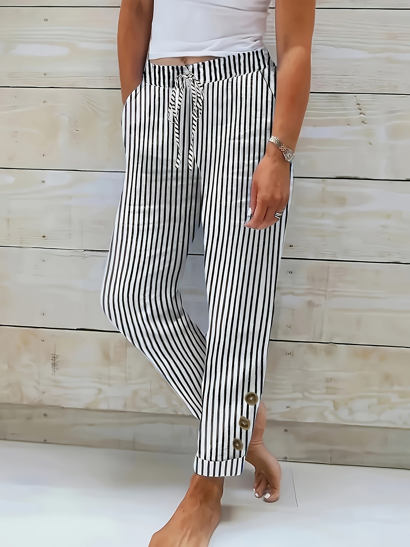 Ela™ | Stretch Waist Trousers