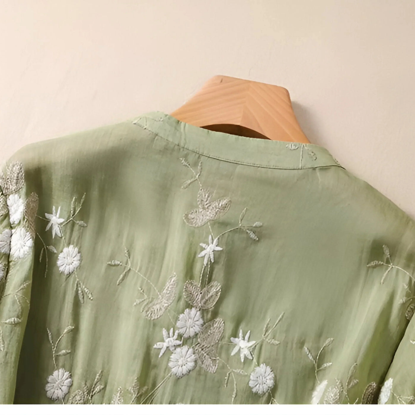 Leya™ - Embroidered Cotton Top