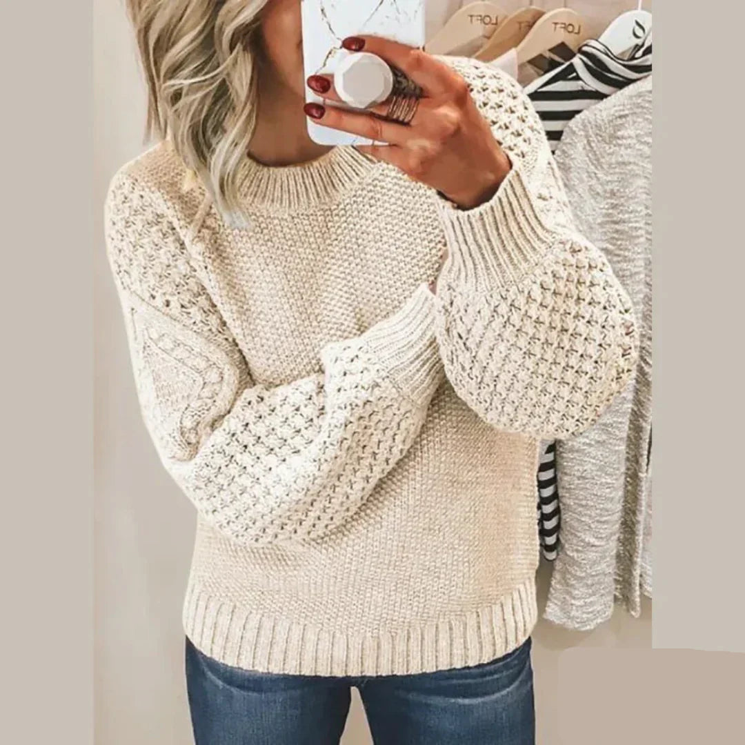 Maeva - Classic Wool Women's Sweater