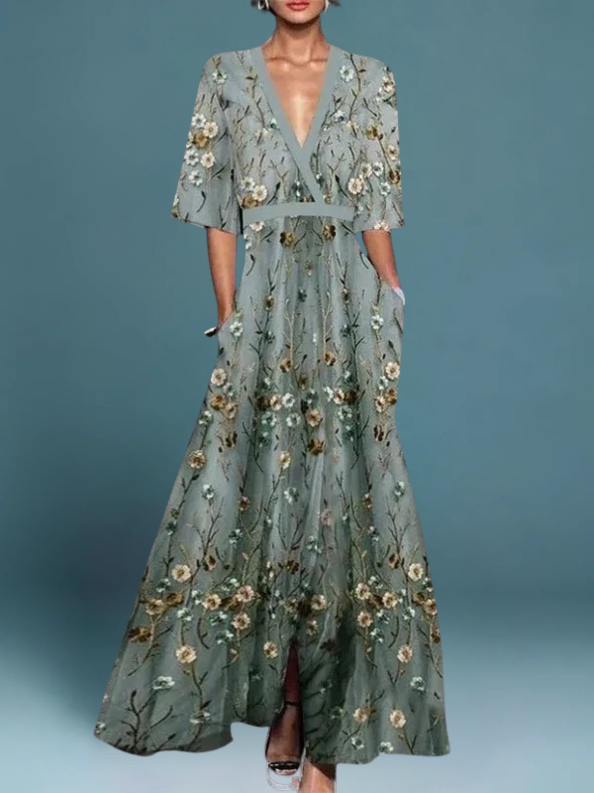 Flore™ | Elegant Floral Dress