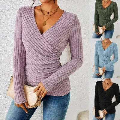 AMELIE - Tummy Tucking Long Sleeve Top