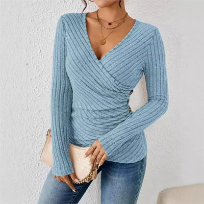 AMELIE - Tummy Tucking Long Sleeve Top