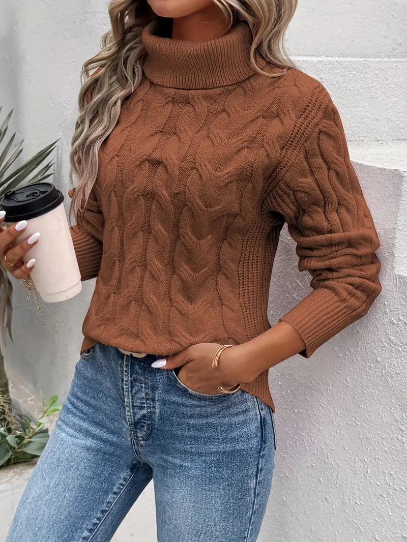 Ivy | Elegant Neckcover Style Sweater