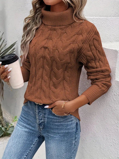 Ivy | Elegant Neckcover Style Sweater