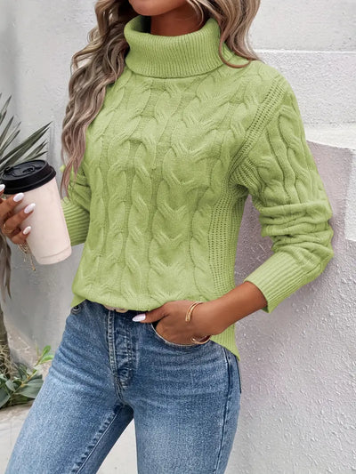 Ivy | Elegant Neckcover Style Sweater