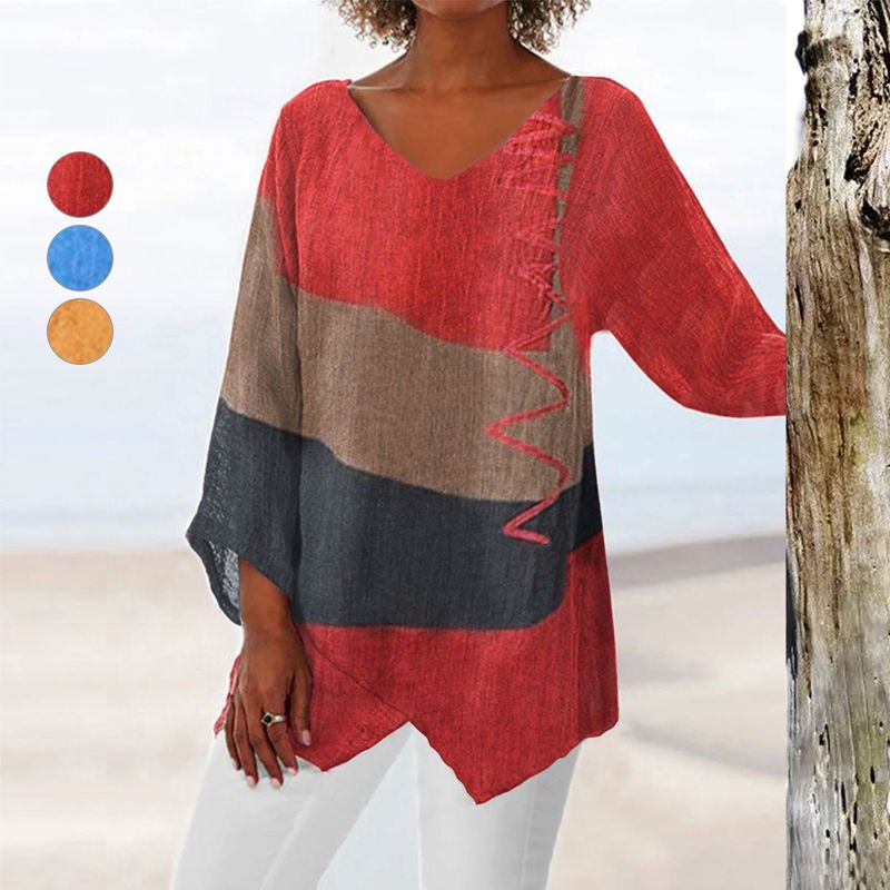 Dehlia™ | Stylish V-Neck Top
